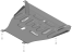Защита двигателя, Защита коробки переключения передач (кпп)  АвтоСтандарт для Haval H3 2024 - н.в. арт. 53101