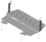 Защита двигателя, Защита коробки переключения передач (кпп) АвтоСтандарт для Volkswagen Polo 2020 - 2022 арт. 52301