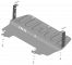 Защита двигателя, Защита коробки переключения передач (кпп) АвтоСтандарт для SEAT Ibiza 2008 - 2015 арт. 52301
