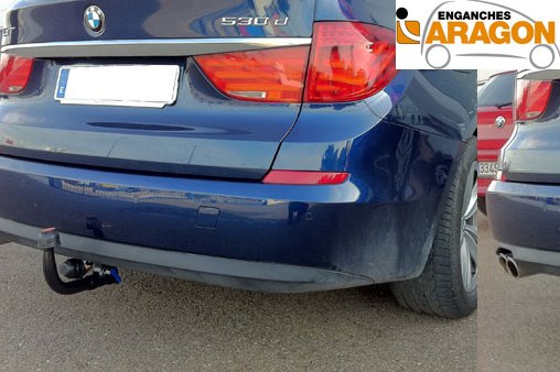 Фаркоп Aragon для BMW 5 (f11) 2014 - 2016 арт. E0801DV (Вертикальный, легкосъемный шар)